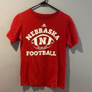 Nebraska Football T-Shirt Women’s Size Small